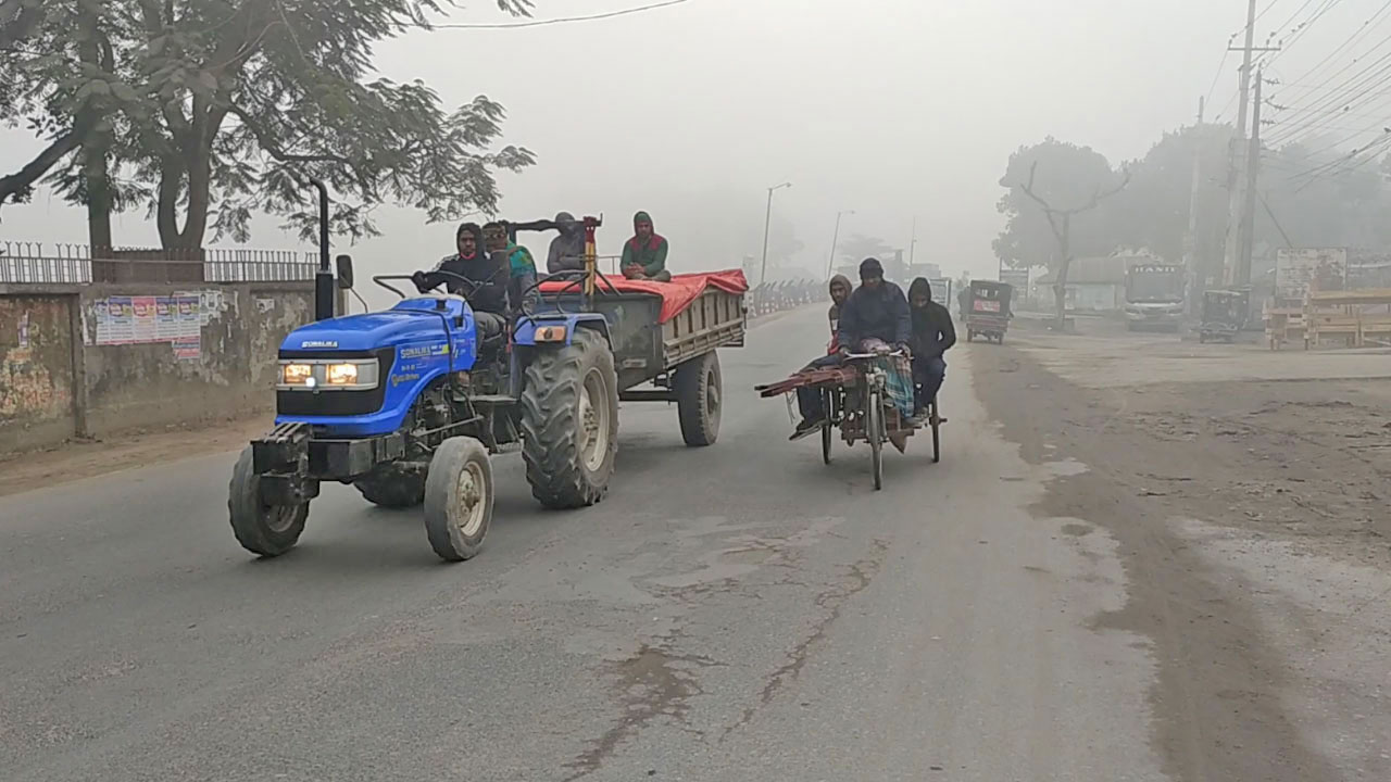 পঞ্চগড়ে মাঝারি শৈত্যপ্রবাহ, তেঁতুলিয়ায় তাপমাত্রা ৭.৭ ডিগ্রি