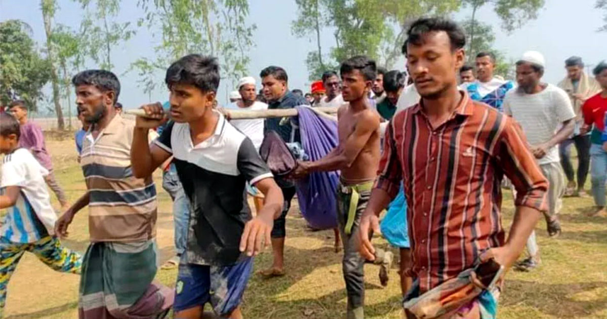 টেকনাফ সীমান্তে মাইন বিস্ফোরণ, যুবকের গোড়ালি বিচ্ছিন্ন